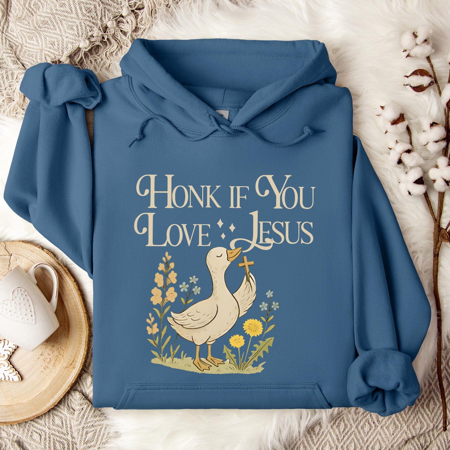Honk If You Love Jesus Hoodie