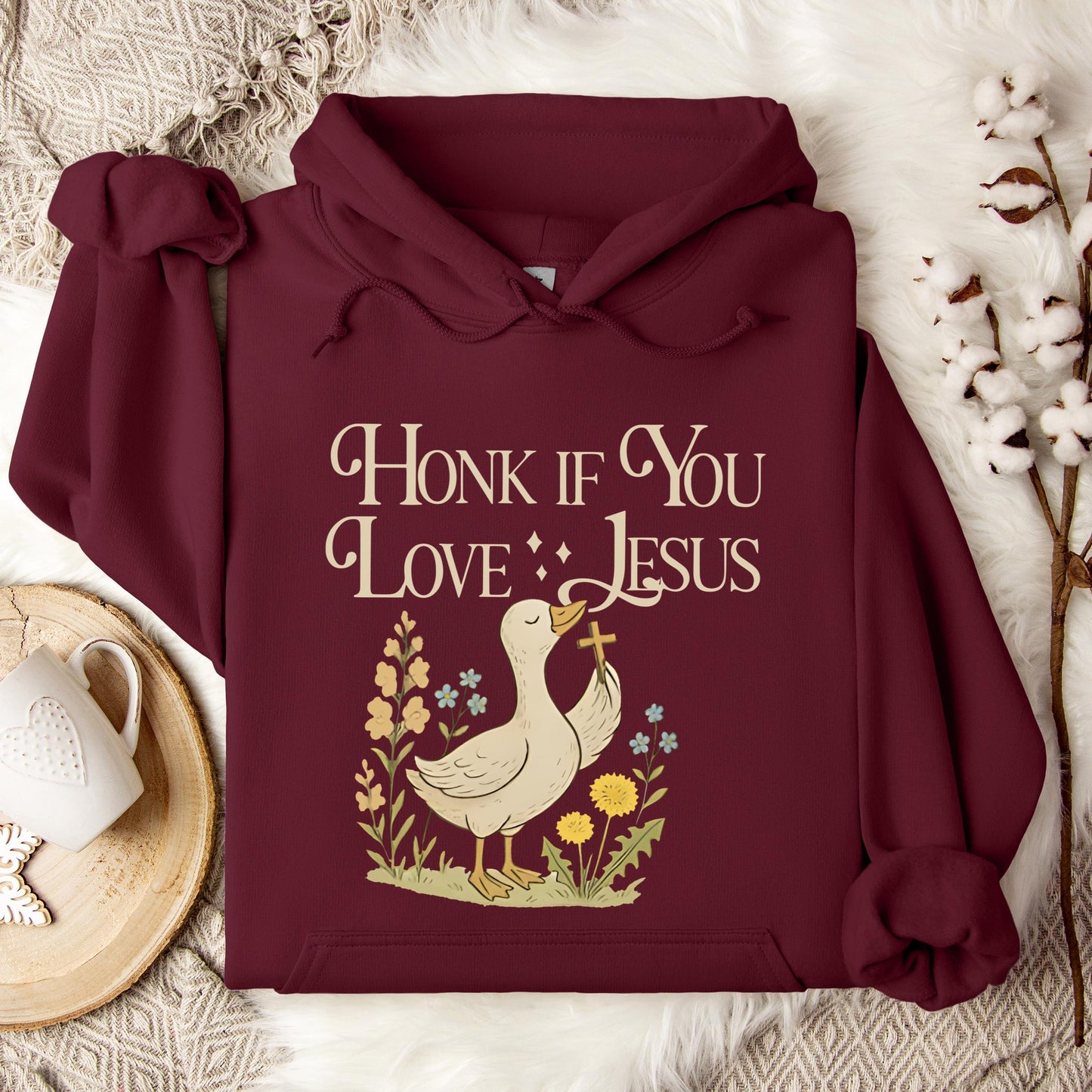 Honk If You Love Jesus Hoodie