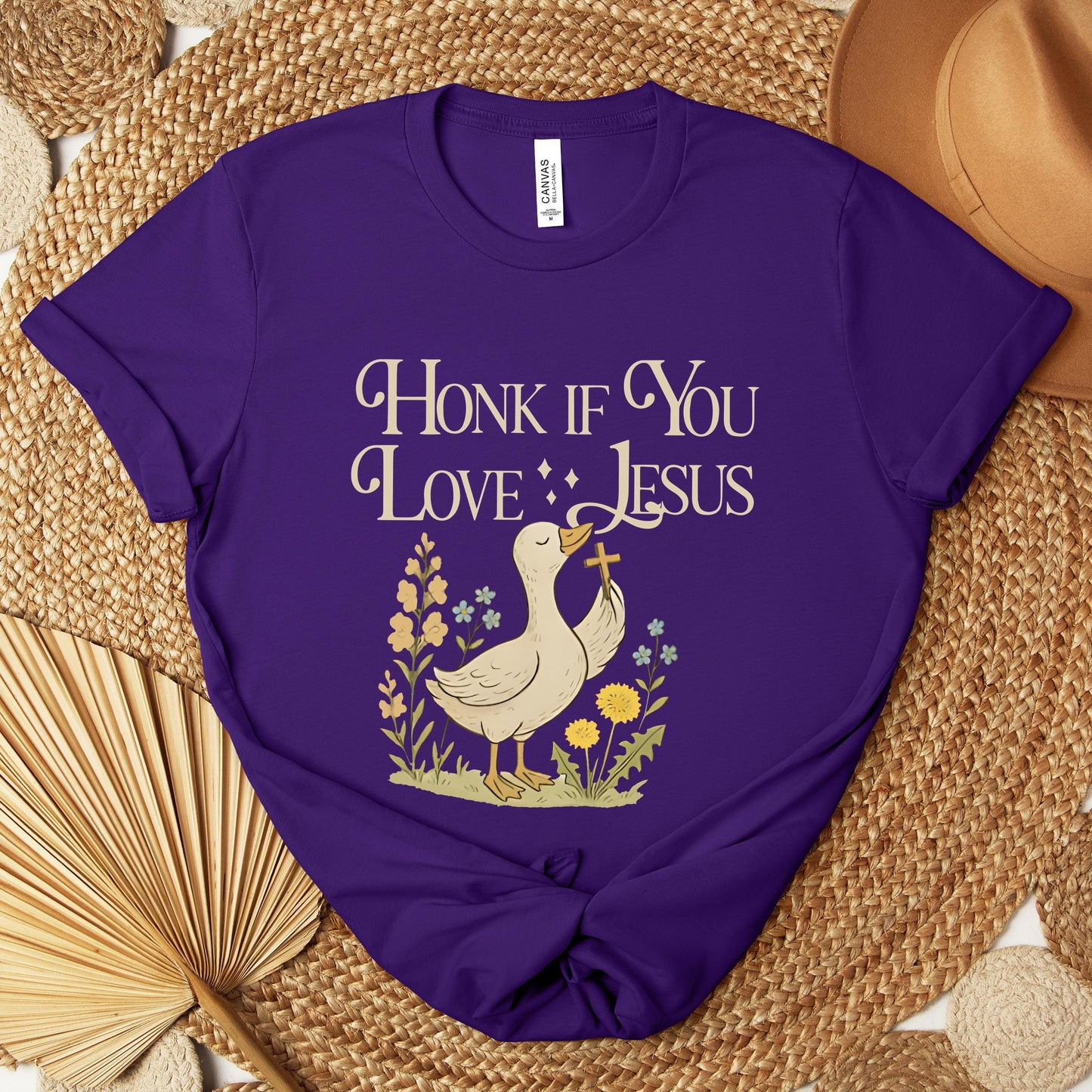 Honk If You Love Jesus Premium T-shirt