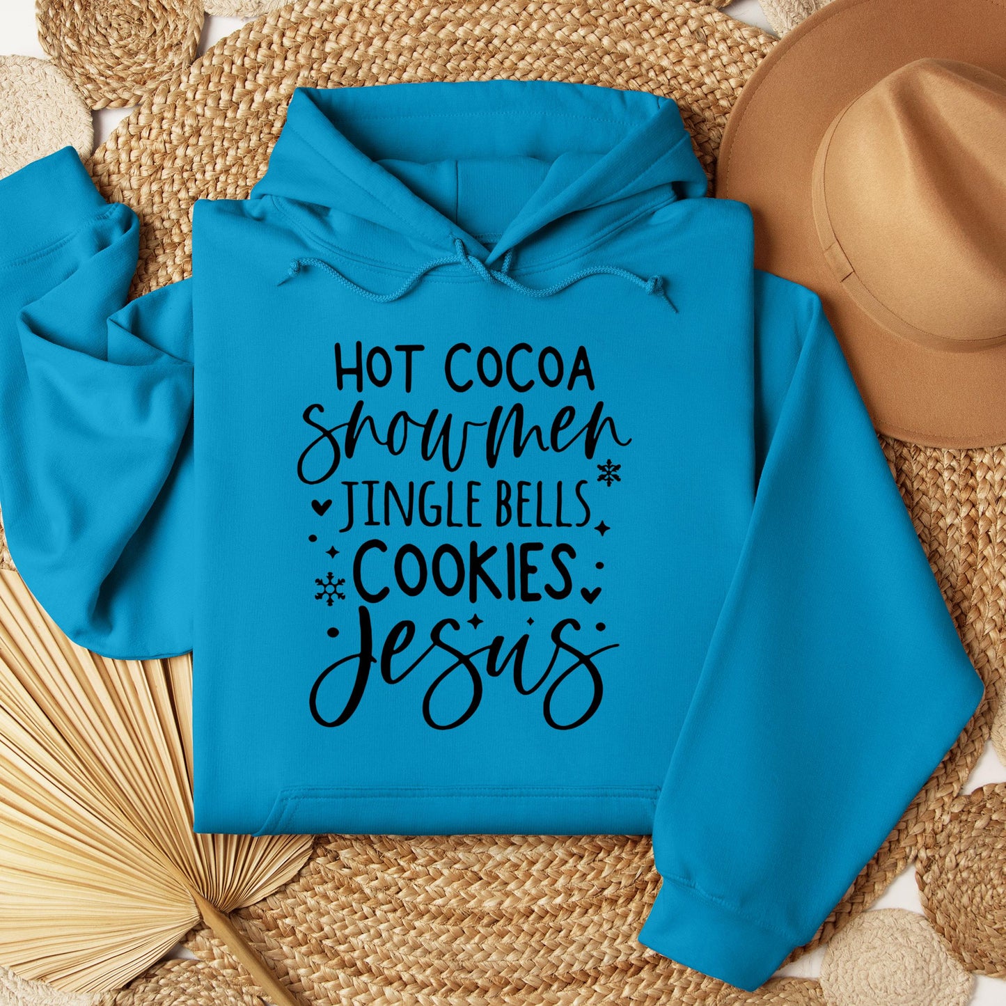 Hot Cocoa Snowmen Jingle Bells Cookies Jesus