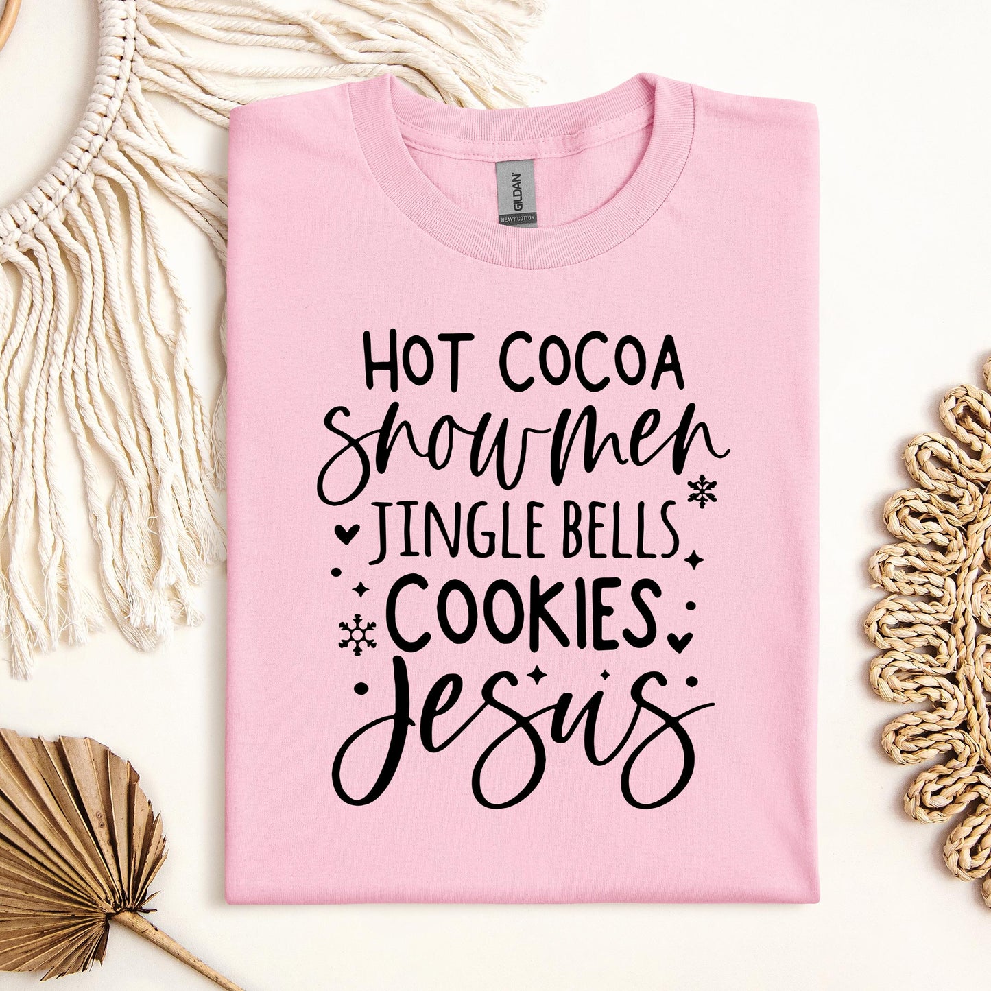Hot Cocoa Snowmen Jingle Bells Cookies Jesus