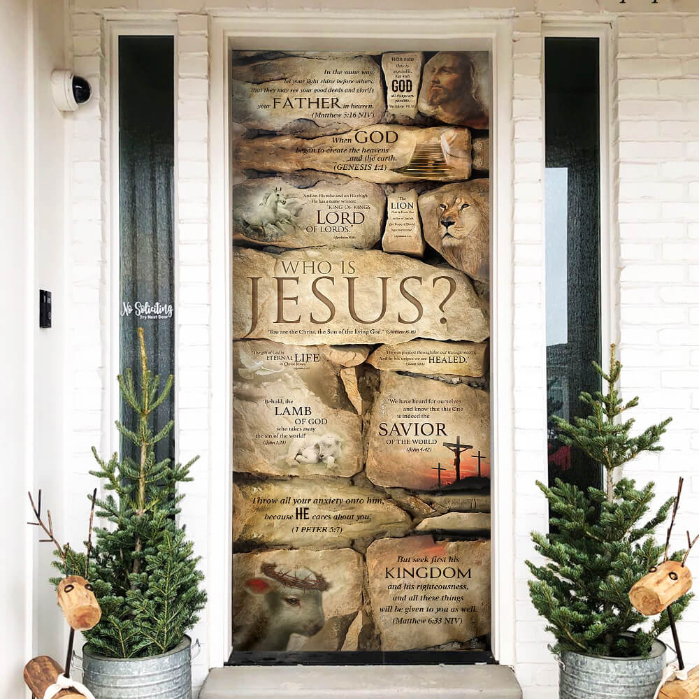 Jesus Door Cover Who Is Jesus