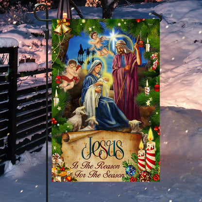 Jesus Flag Nativity Of Jesus Christmas Flag