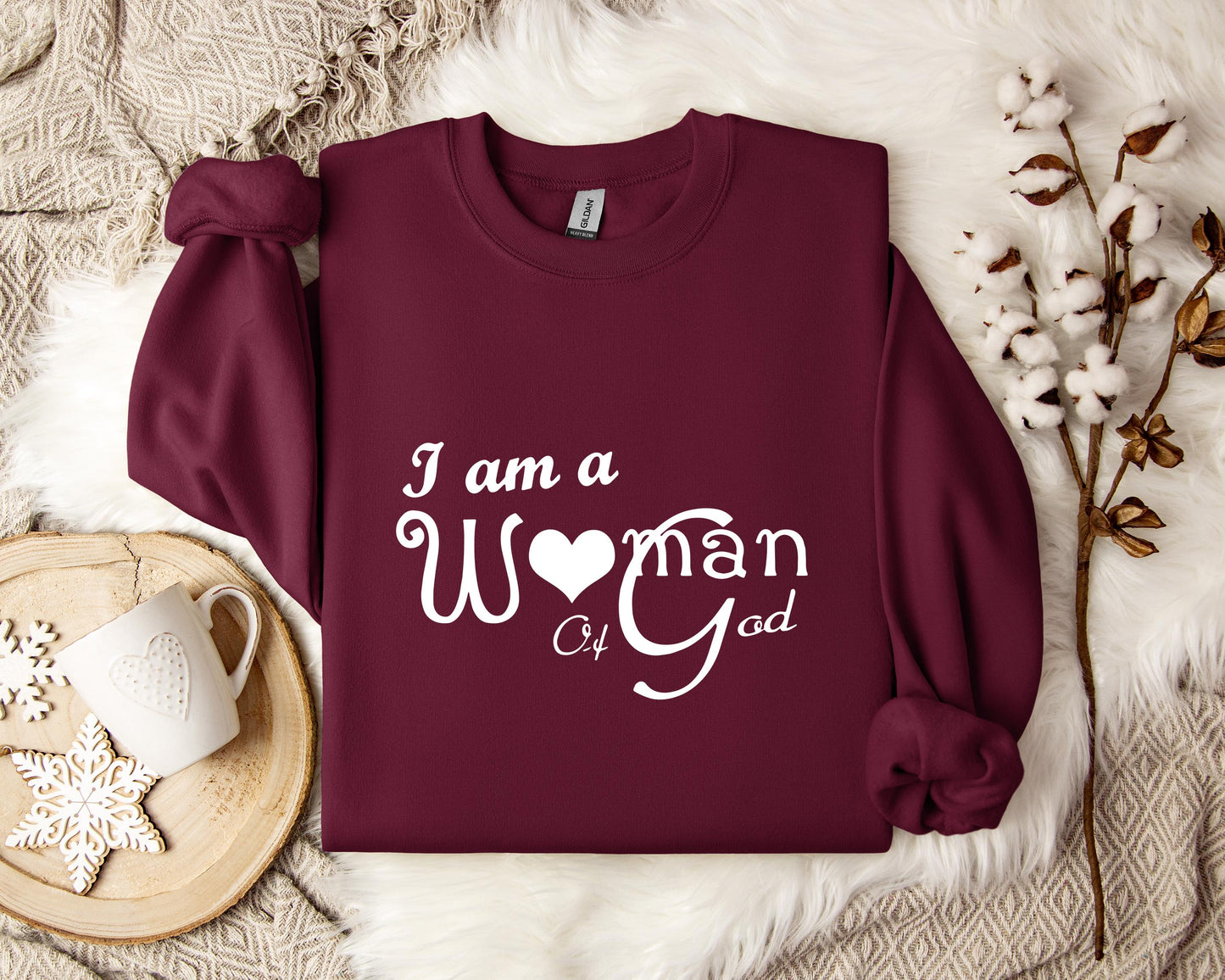 I Am A Woman Of God Sweatshirt