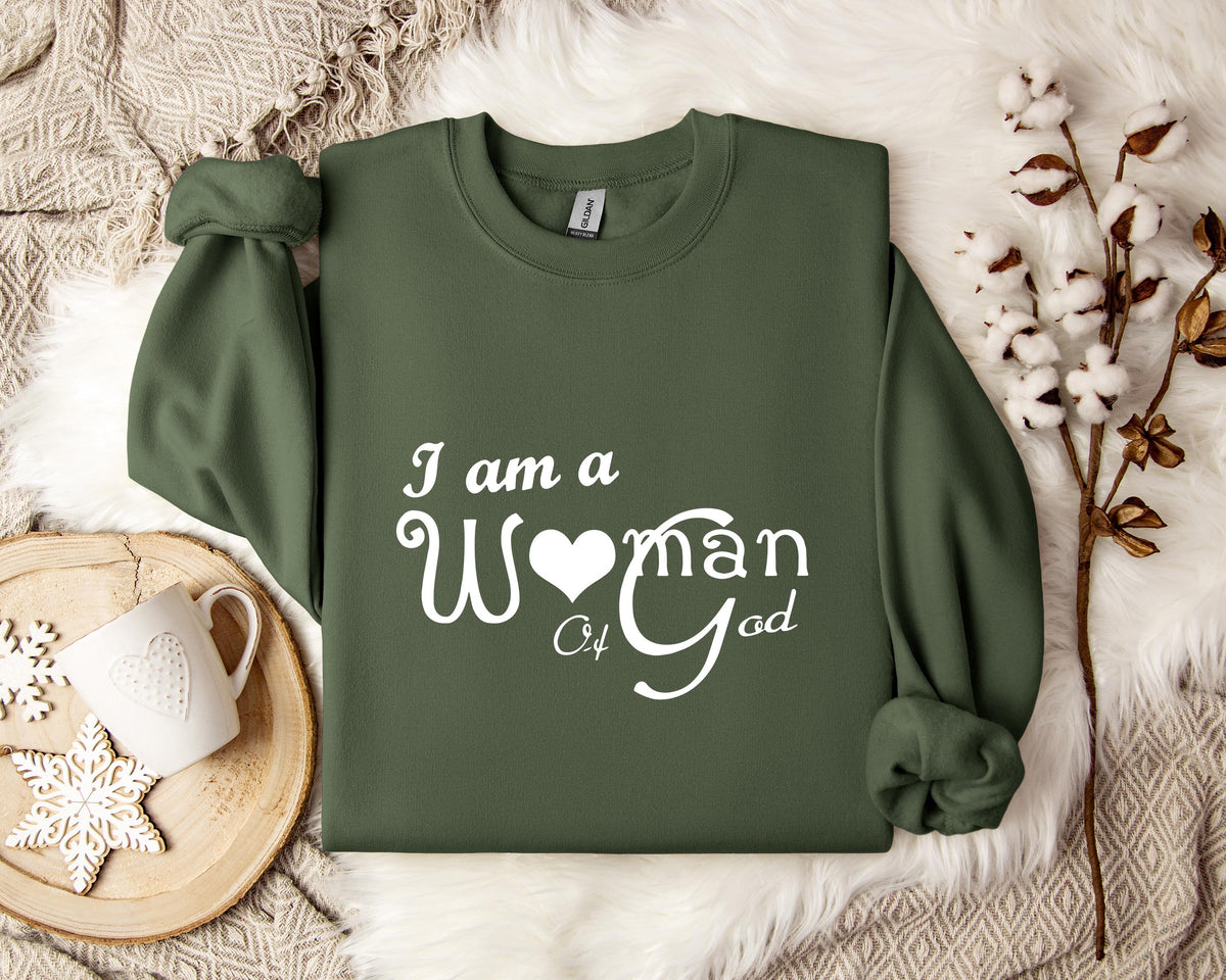 I Am A Woman Of God Sweatshirt
