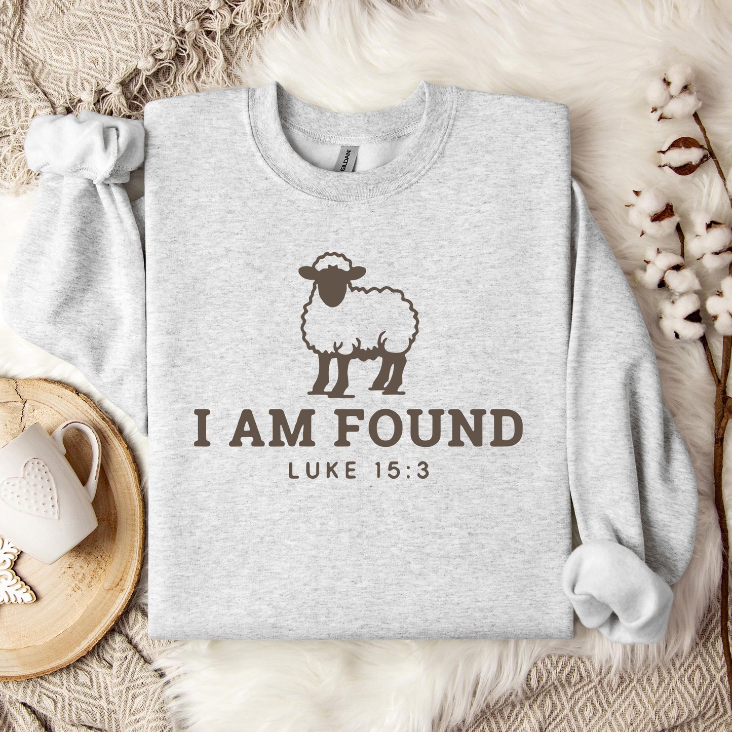 I Am Found Luke 15.3 Sweatshirt