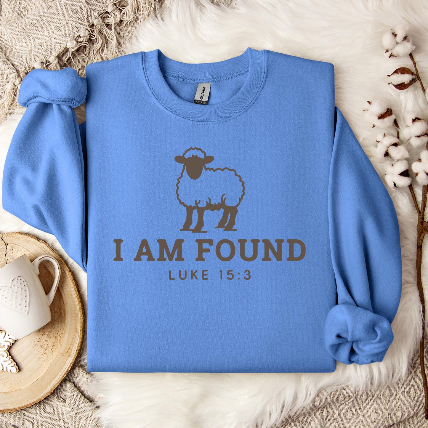 I Am Found Luke 15.3 Sweatshirt