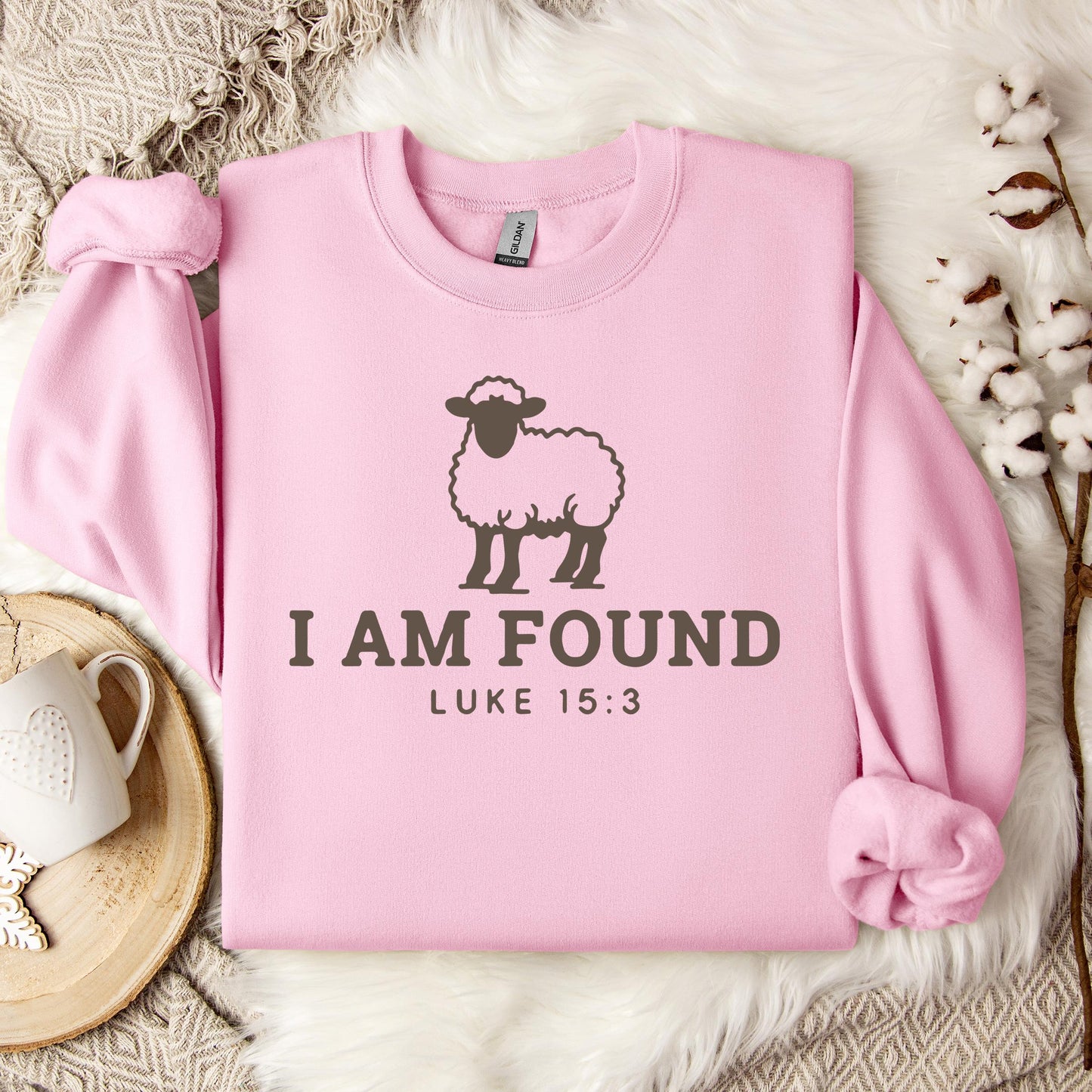 I Am Found Luke 15.3 Sweatshirt