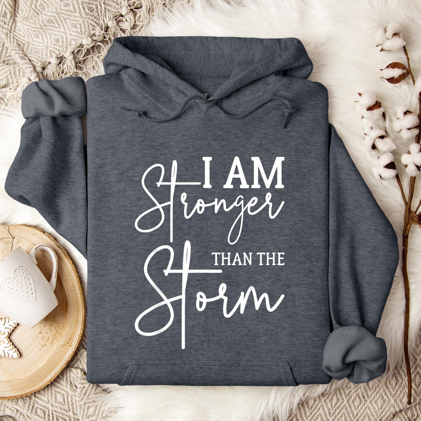 I Am Stronger Than The Storm 01 Hoodie