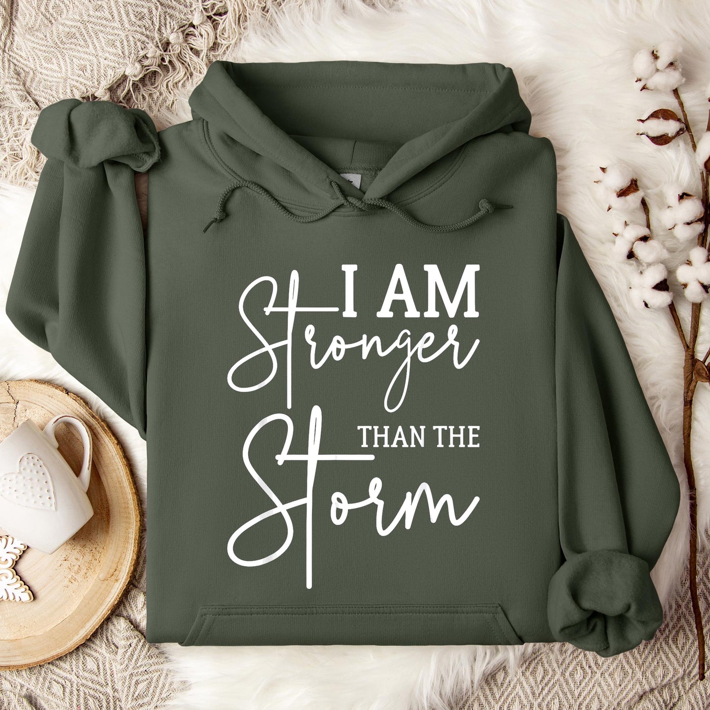 I Am Stronger Than The Storm 01 Hoodie