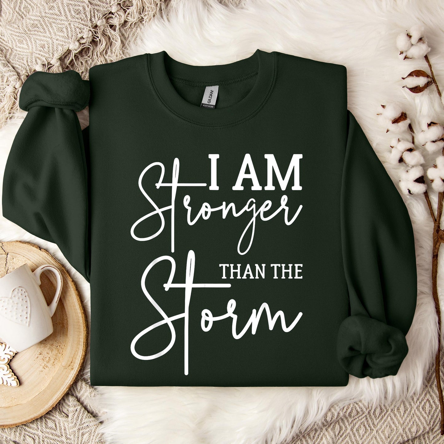I Am Stronger Than The Storm 01 Sweatshirt