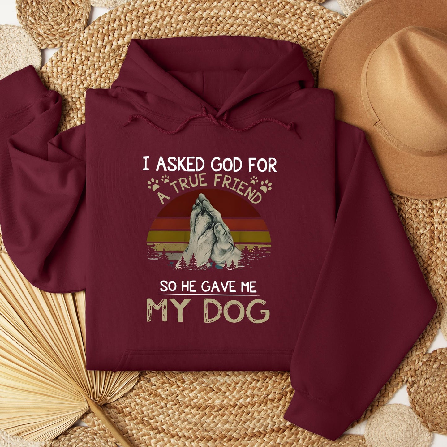 I Asked God For A True Friend So He Gave Me My Dog