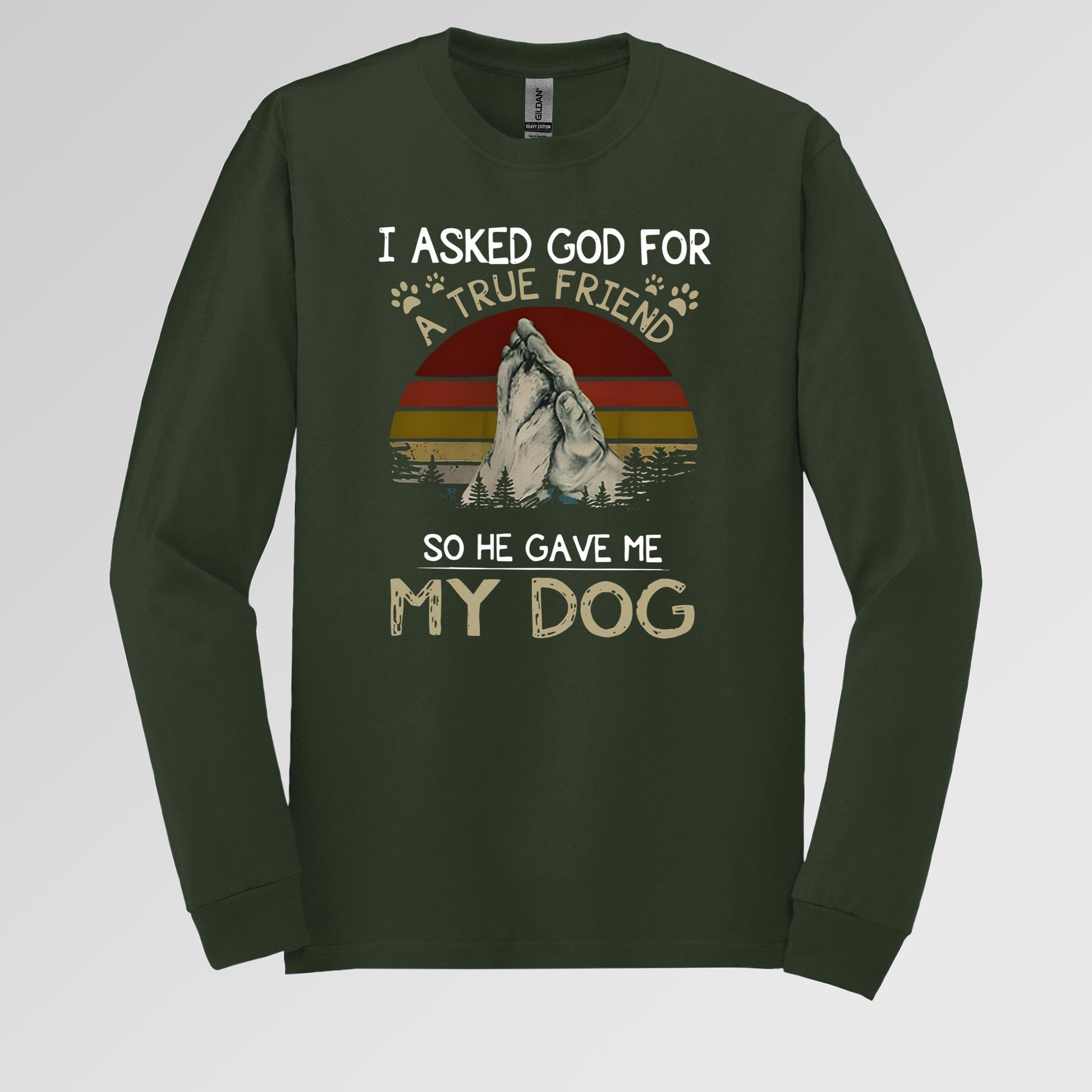 I Asked God For A True Friend So He Gave Me My Dog
