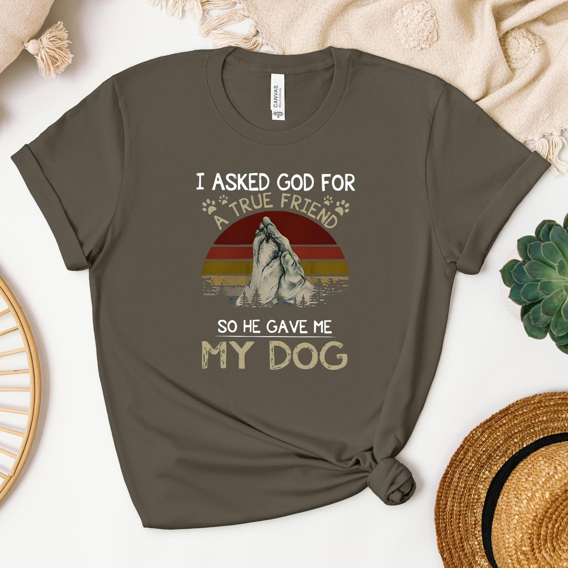 I Asked God For A True Friend So He Gave Me My Dog
