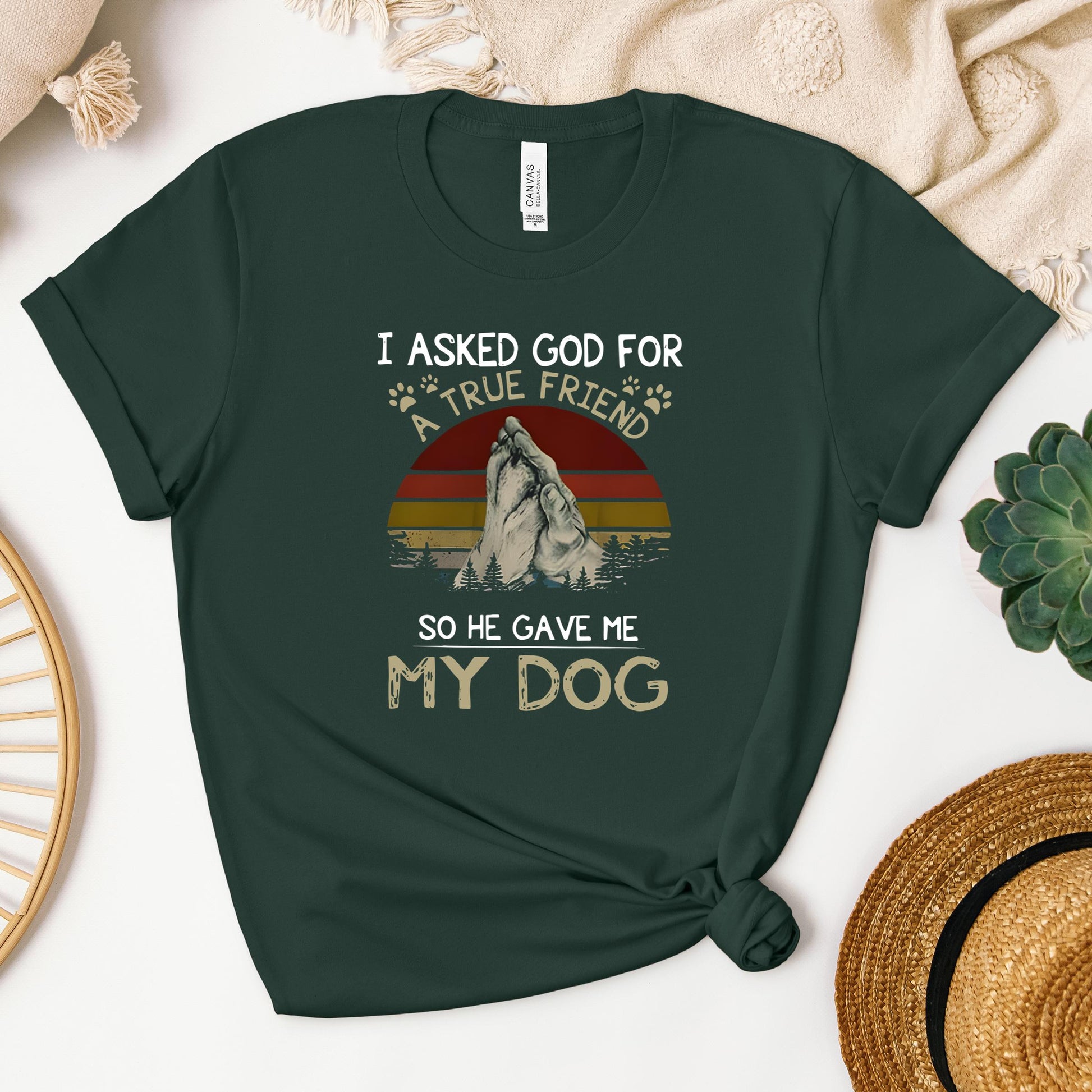 I Asked God For A True Friend So He Gave Me My Dog