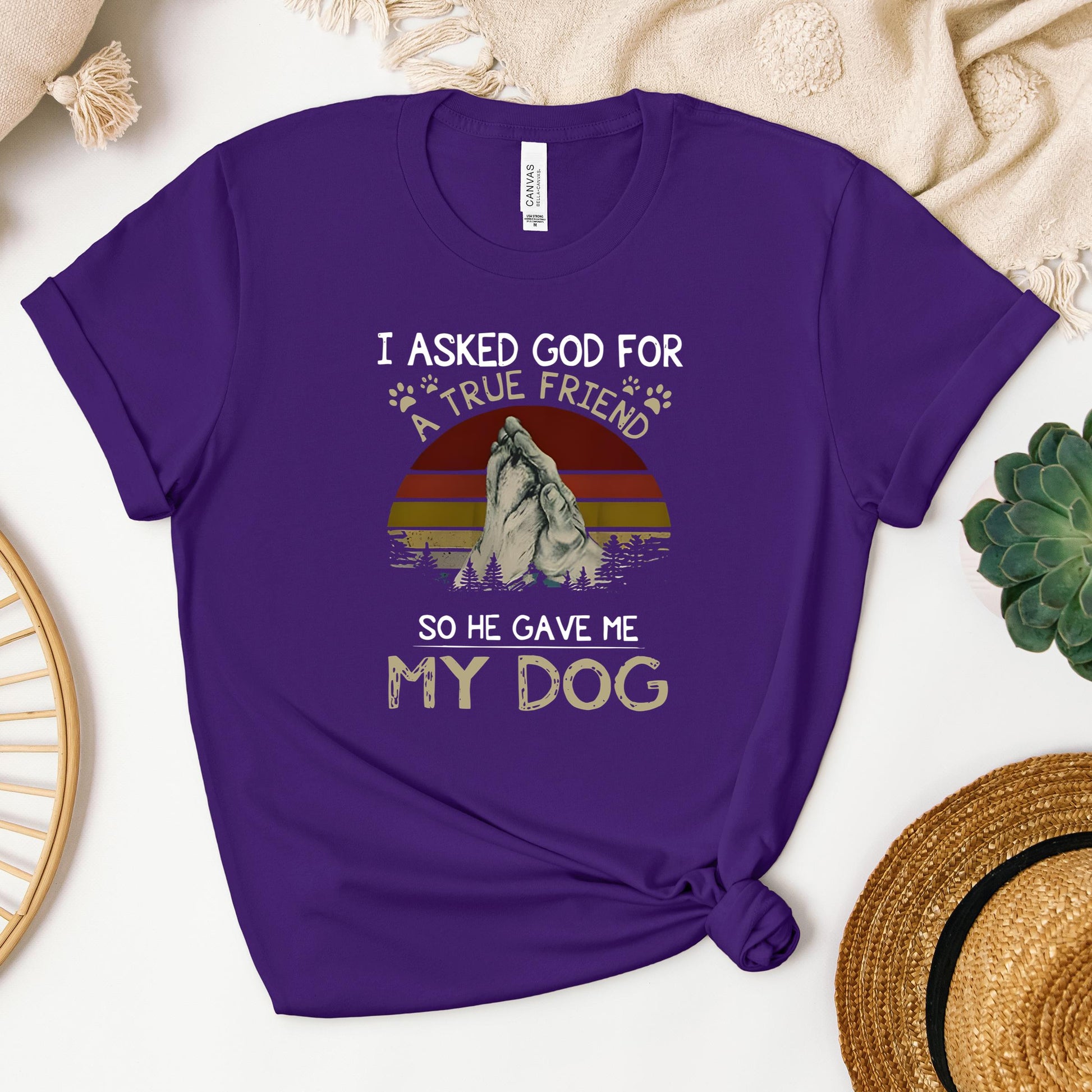 I Asked God For A True Friend So He Gave Me My Dog