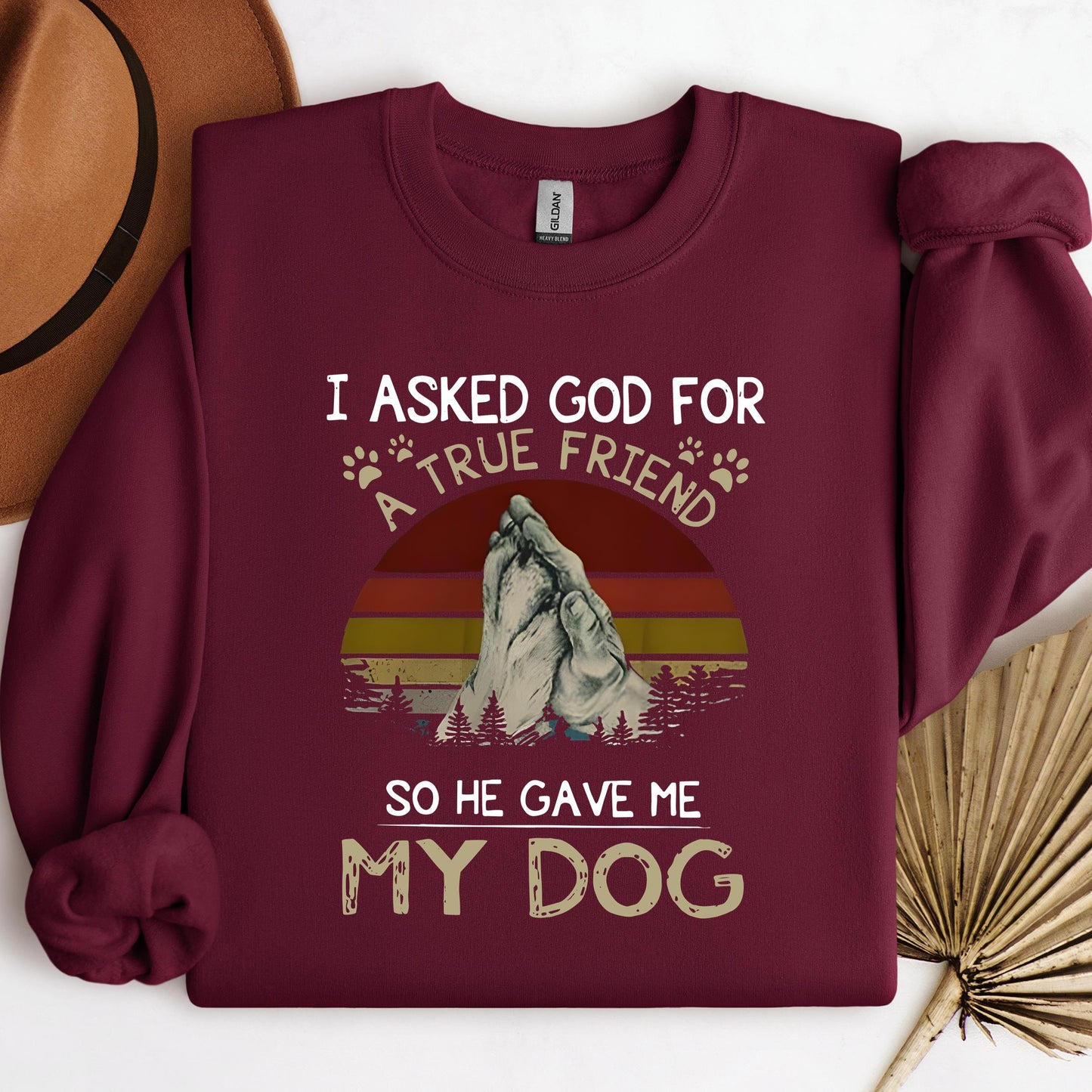 I Asked God For A True Friend So He Gave Me My Dog