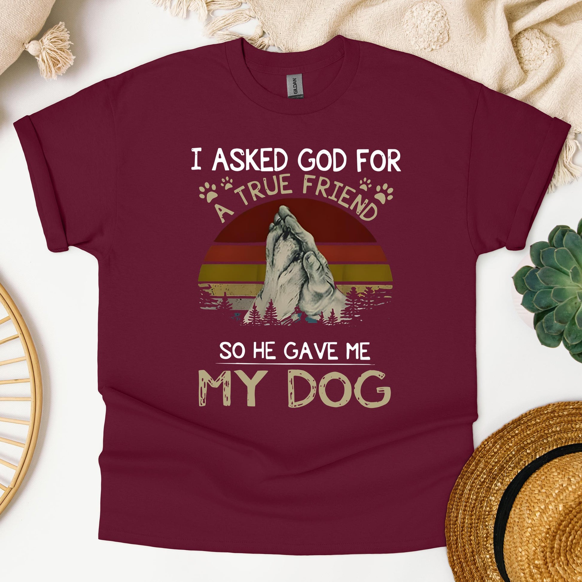 I Asked God For A True Friend So He Gave Me My Dog