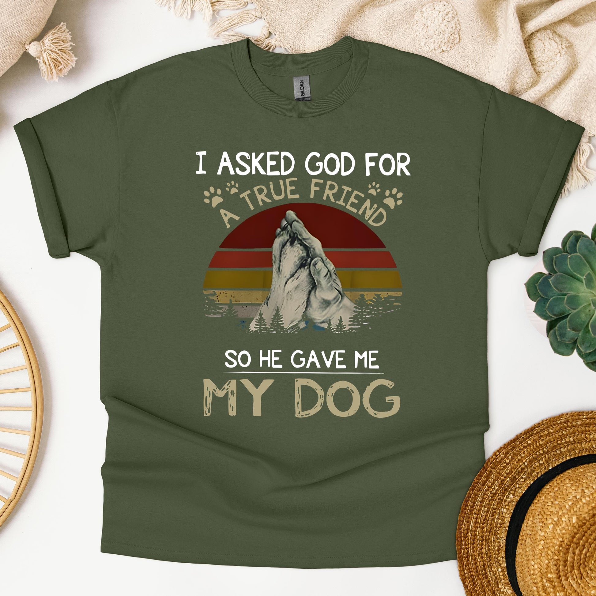 I Asked God For A True Friend So He Gave Me My Dog