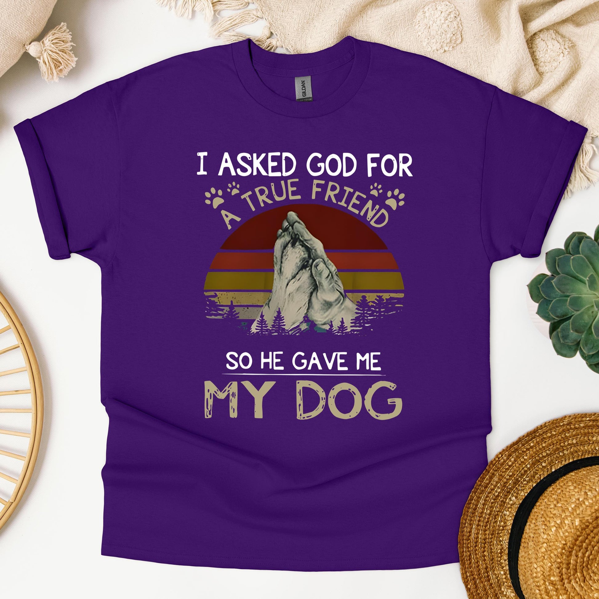 I Asked God For A True Friend So He Gave Me My Dog