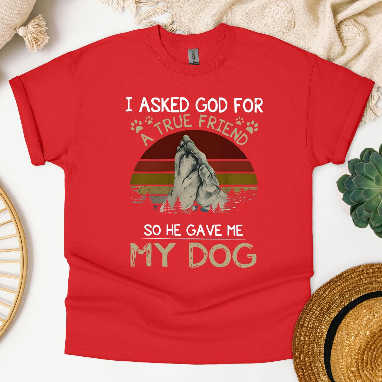 I Asked God For A True Friend So He Gave Me My Dog