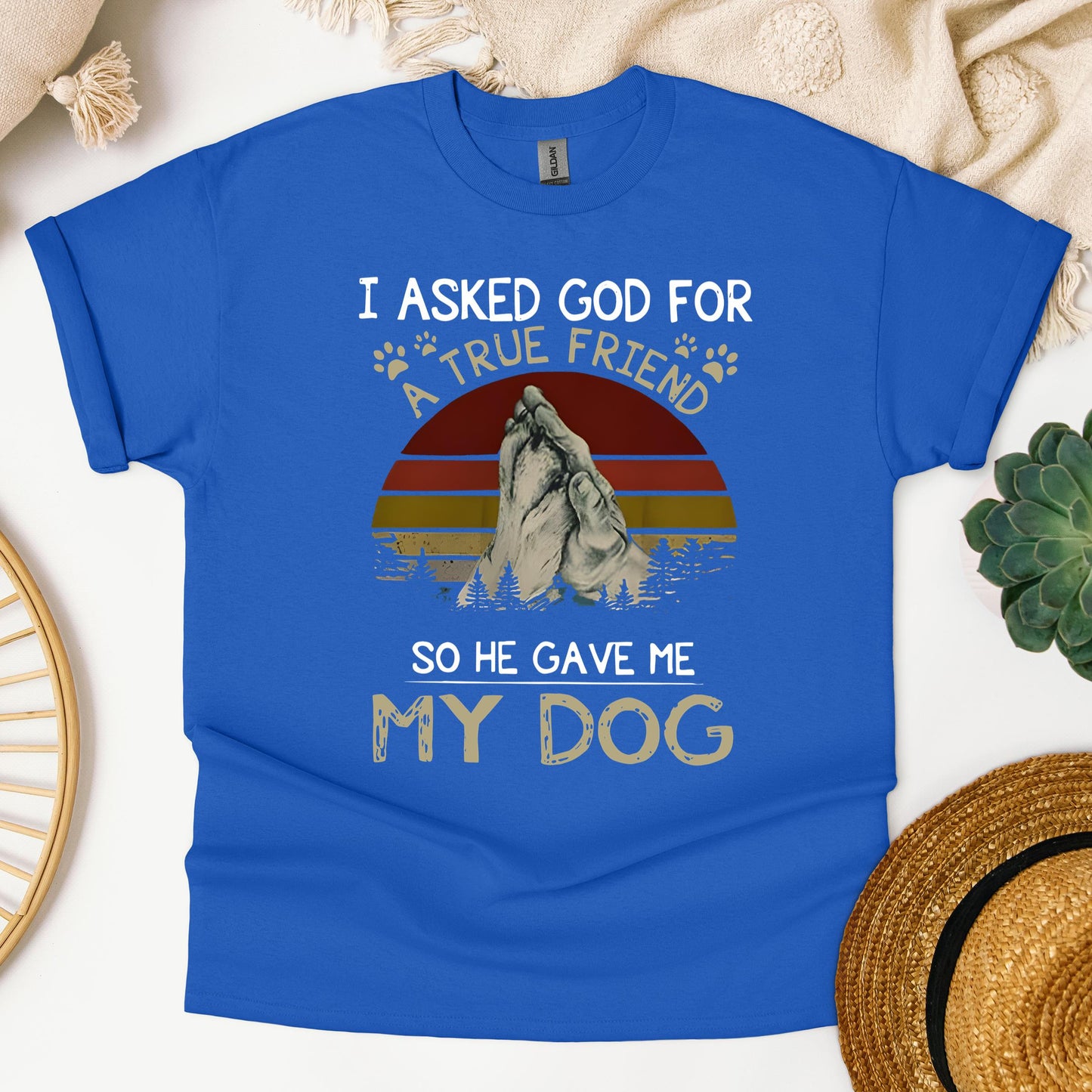 I Asked God For A True Friend So He Gave Me My Dog