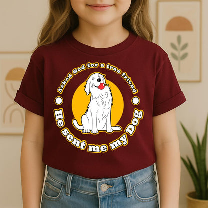 I Asked God For A True Friend So He Sent Me A My Dog 04