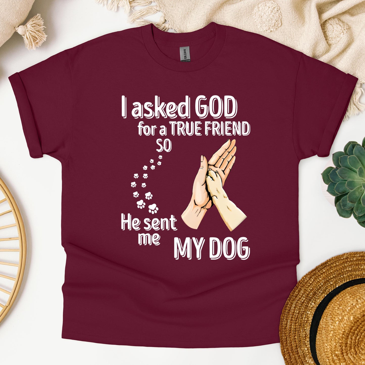 I Asked God For A True Friend So He Sent Me My Dog 01