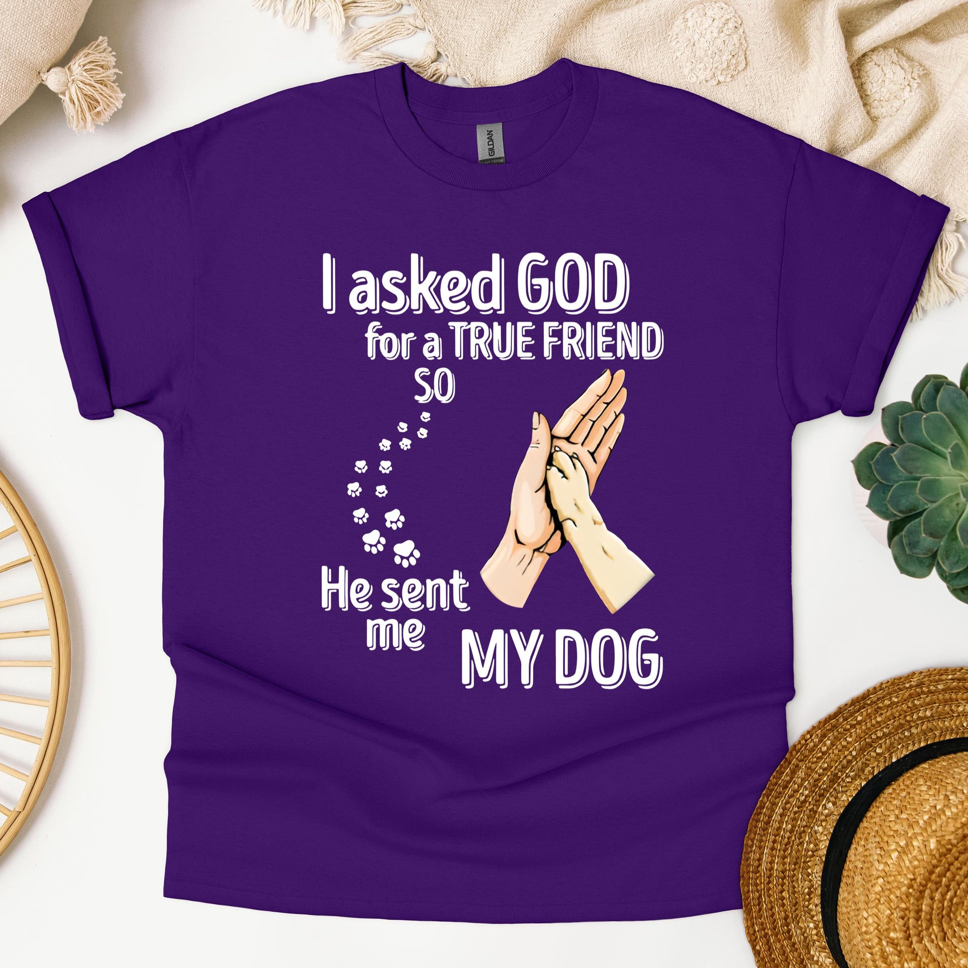 I Asked God For A True Friend So He Sent Me My Dog 01