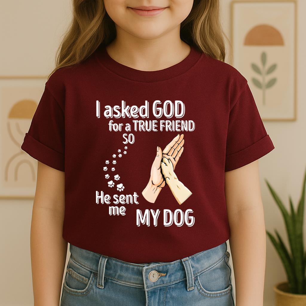 I Asked God For A True Friend So He Sent Me My Dog 01