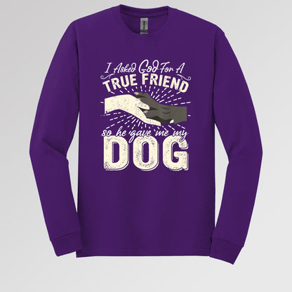 I Asked God For A True Friend So He Sent Me My Dog 02