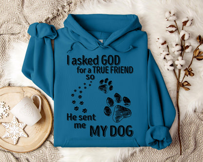 I Asked God For A True Friend So He Sent Me My Dog