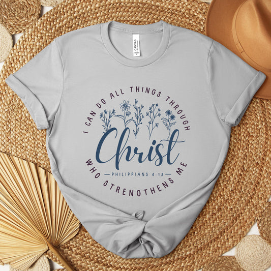 I Can Do All Things Through Christ Who Strengthens Me Philippians 4.13 02 Premium T-shirt