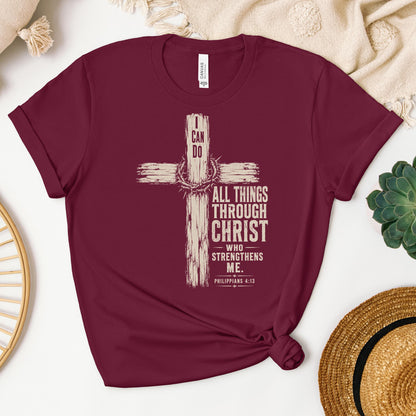 I Can Do All Things Through Christ Who Strengthens Me Philippians 4.13 07