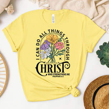 I Can Do All Things Through Christ Who Strengthens Me Philipppains 4.13 03