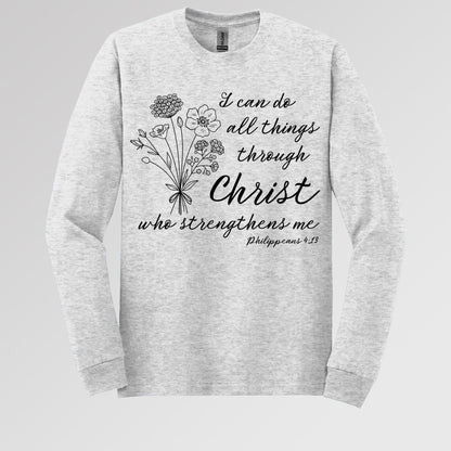 I Can Do All Things Through Christ Who Strengthens Me Philipppains 4.13 04