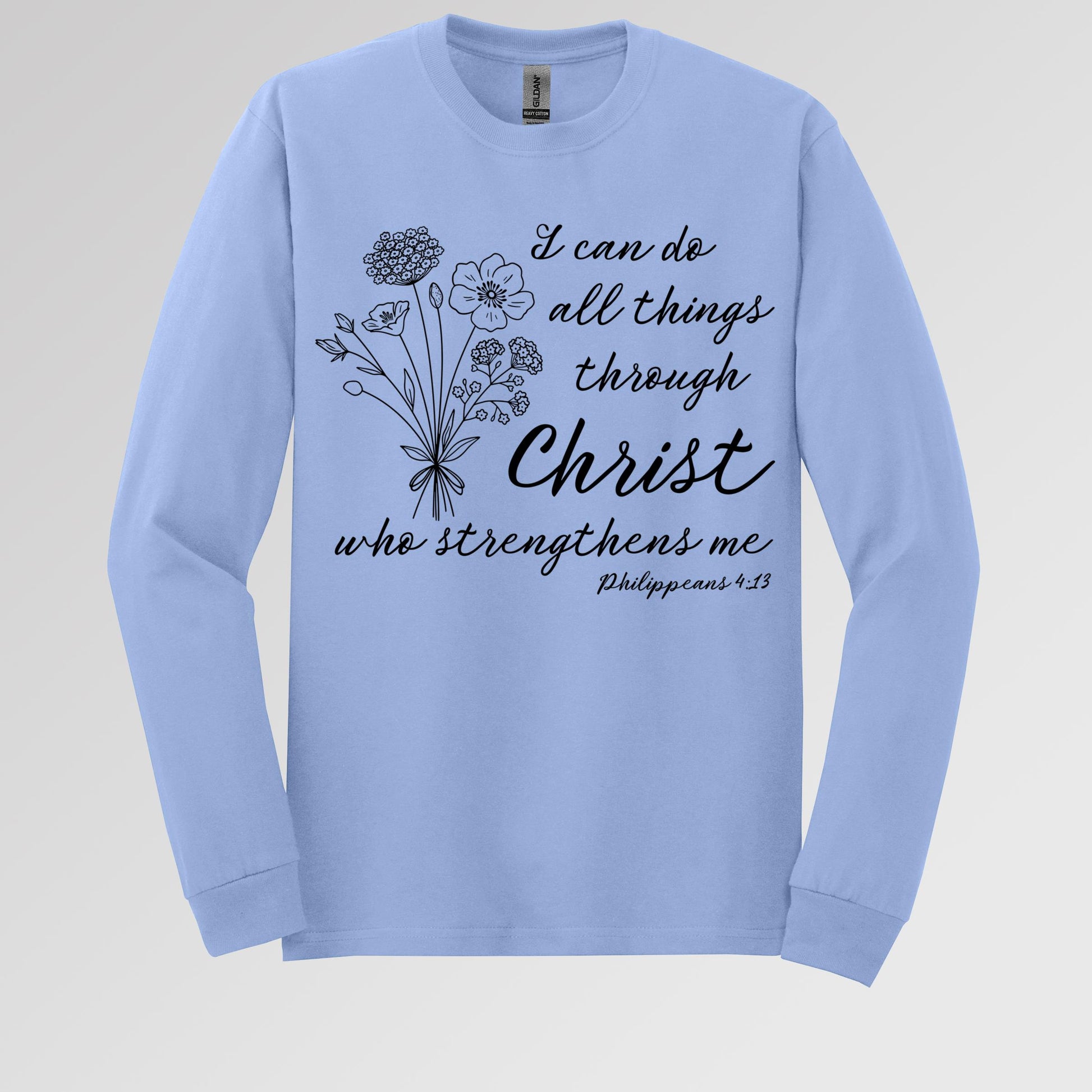 I Can Do All Things Through Christ Who Strengthens Me Philipppains 4.13 04