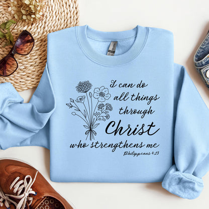 I Can Do All Things Through Christ Who Strengthens Me Philipppains 4.13 04