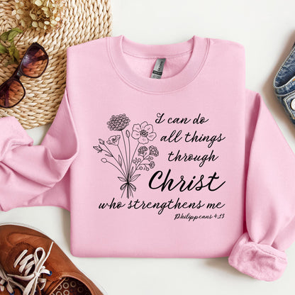 I Can Do All Things Through Christ Who Strengthens Me Philipppains 4.13 04