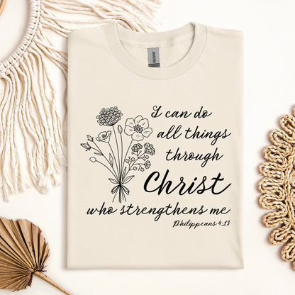 I Can Do All Things Through Christ Who Strengthens Me Philipppains 4.13 04
