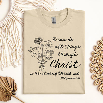 I Can Do All Things Through Christ Who Strengthens Me Philipppains 4.13 04