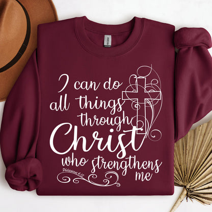I Can Do All Things Through Christ Who Strengthens Me Philipppains 4.13 05