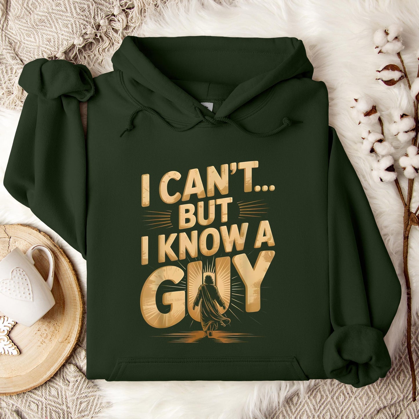 I Can't But I Know A Guy 04 Hoodie