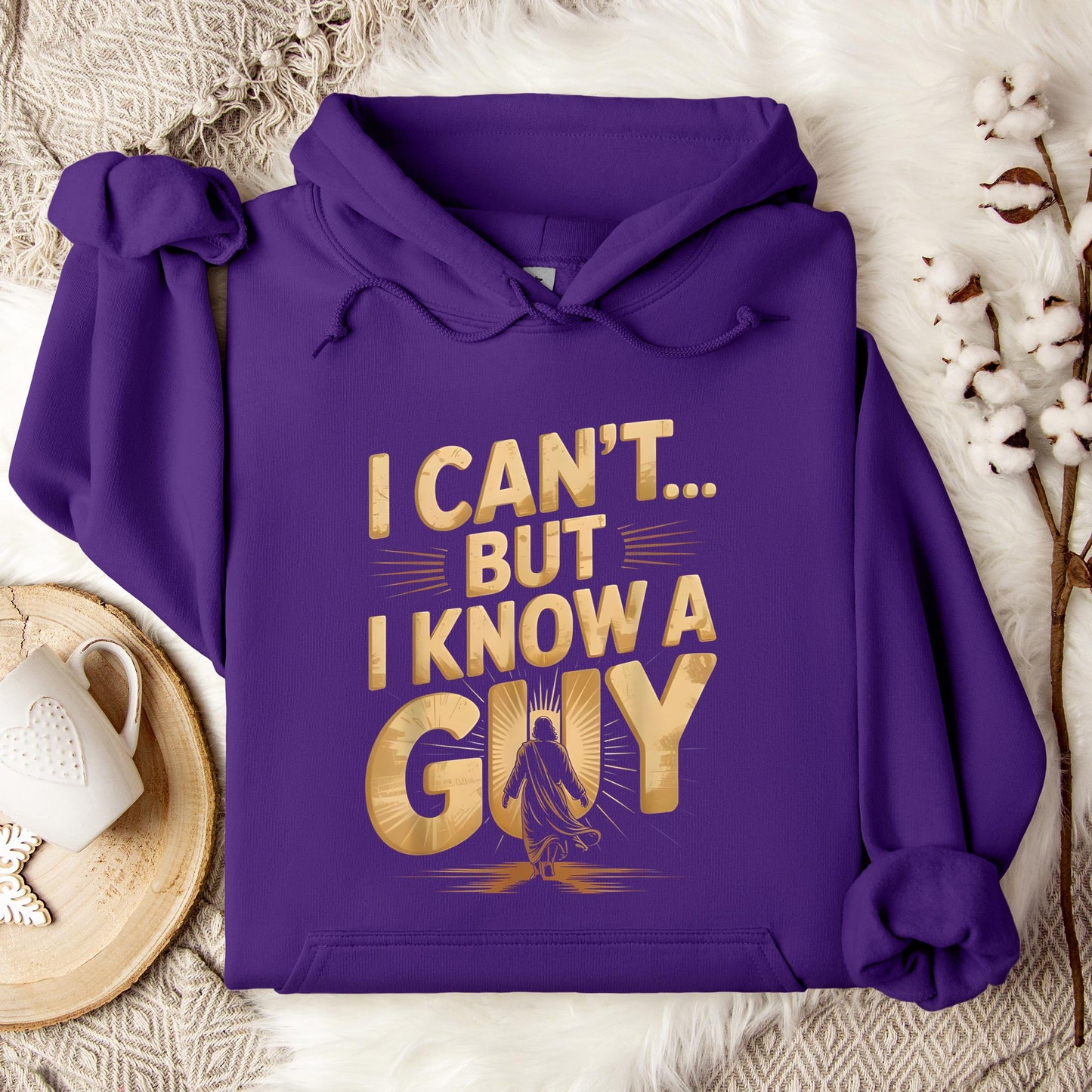 I Can't But I Know A Guy 04 Hoodie