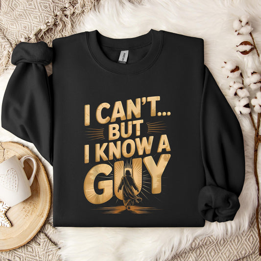 I Can't But I Know A Guy 04 Sweatshirt