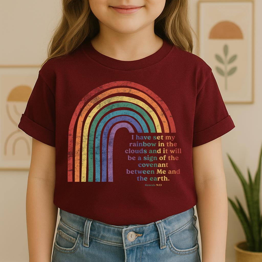 I Have Set My Rainbow In The Clouds And It Will Be A Sign Of The Covenant Between Me And The Earth Genesis 9.13 01