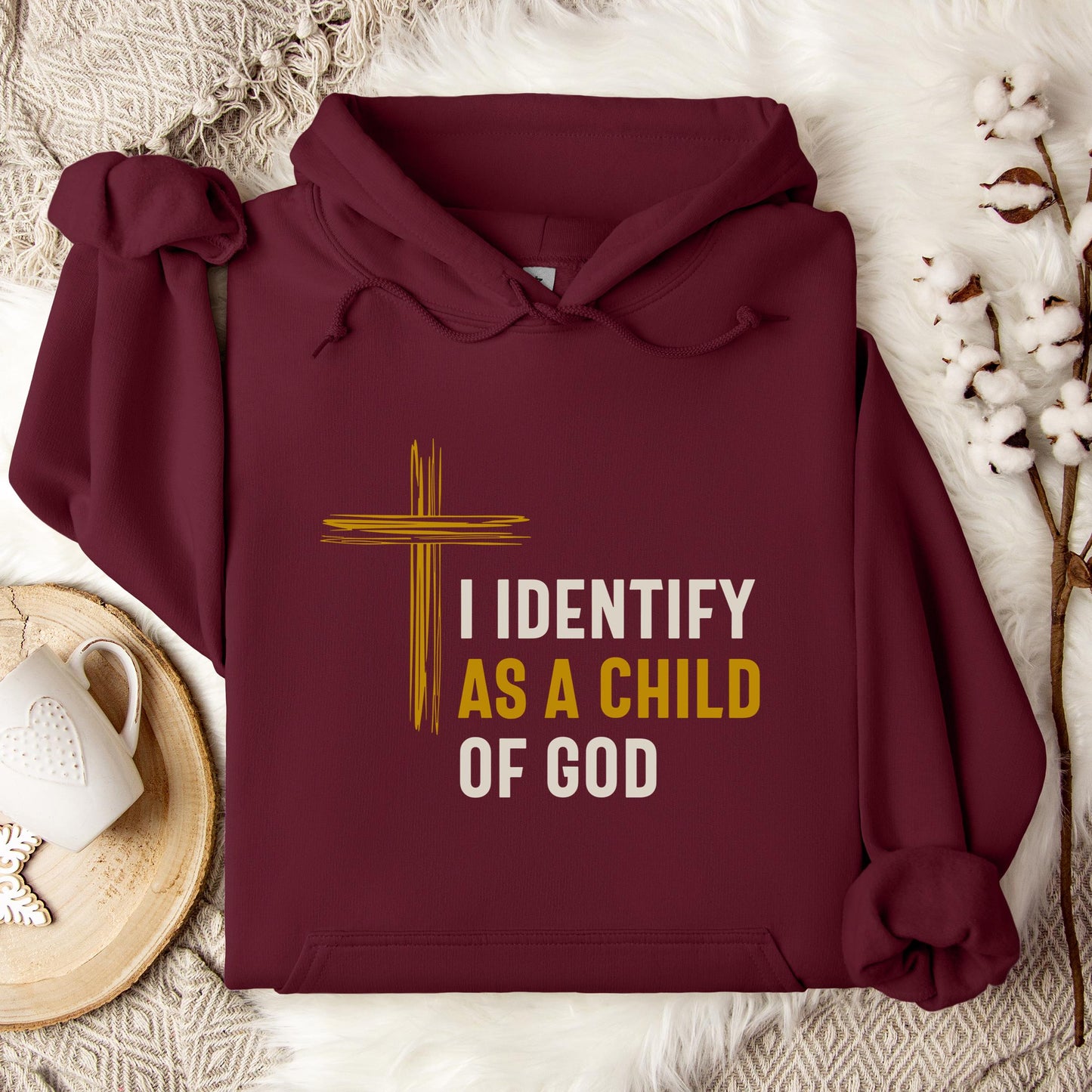 I Identify As A Child Of God 01 Hoodie