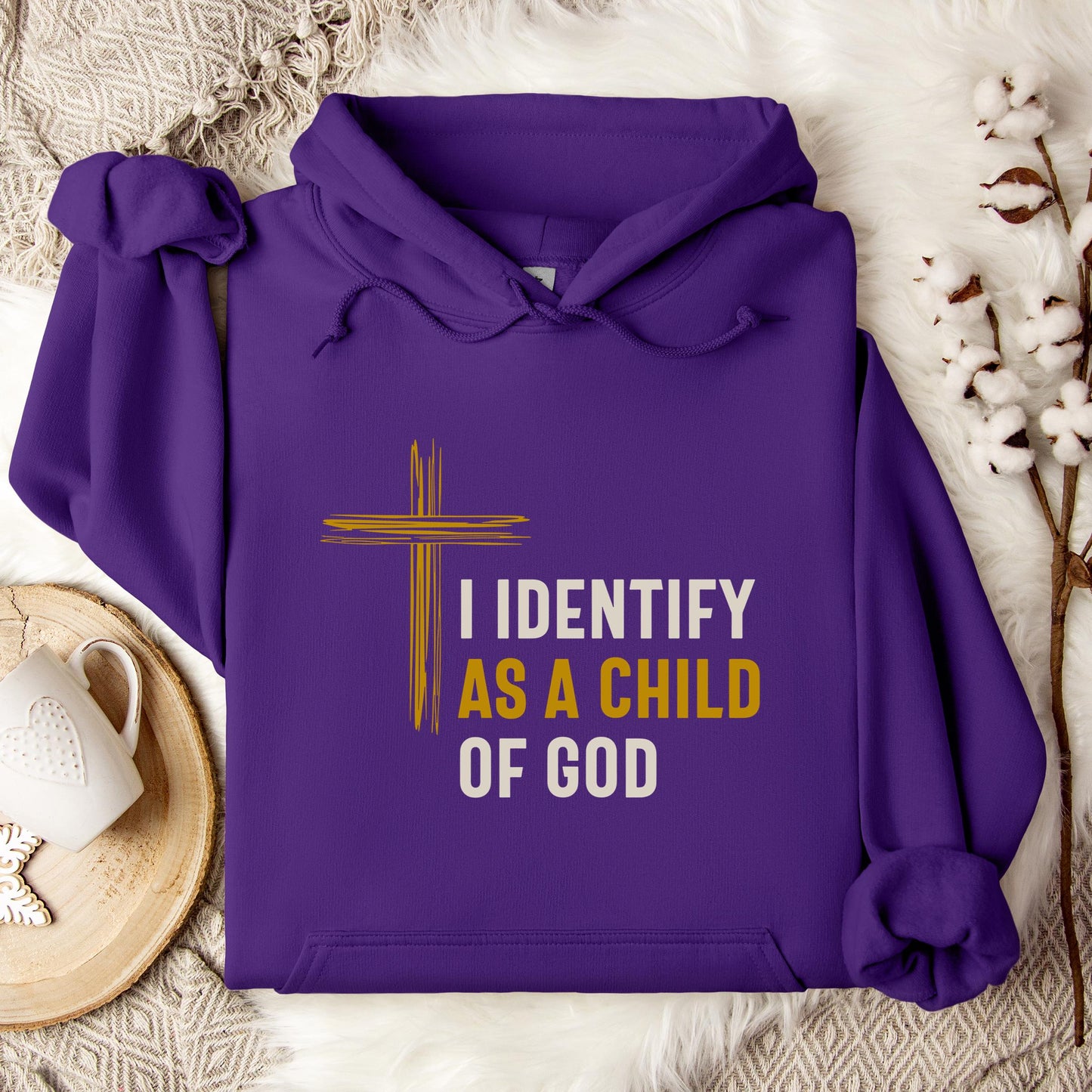 I Identify As A Child Of God 01 Hoodie