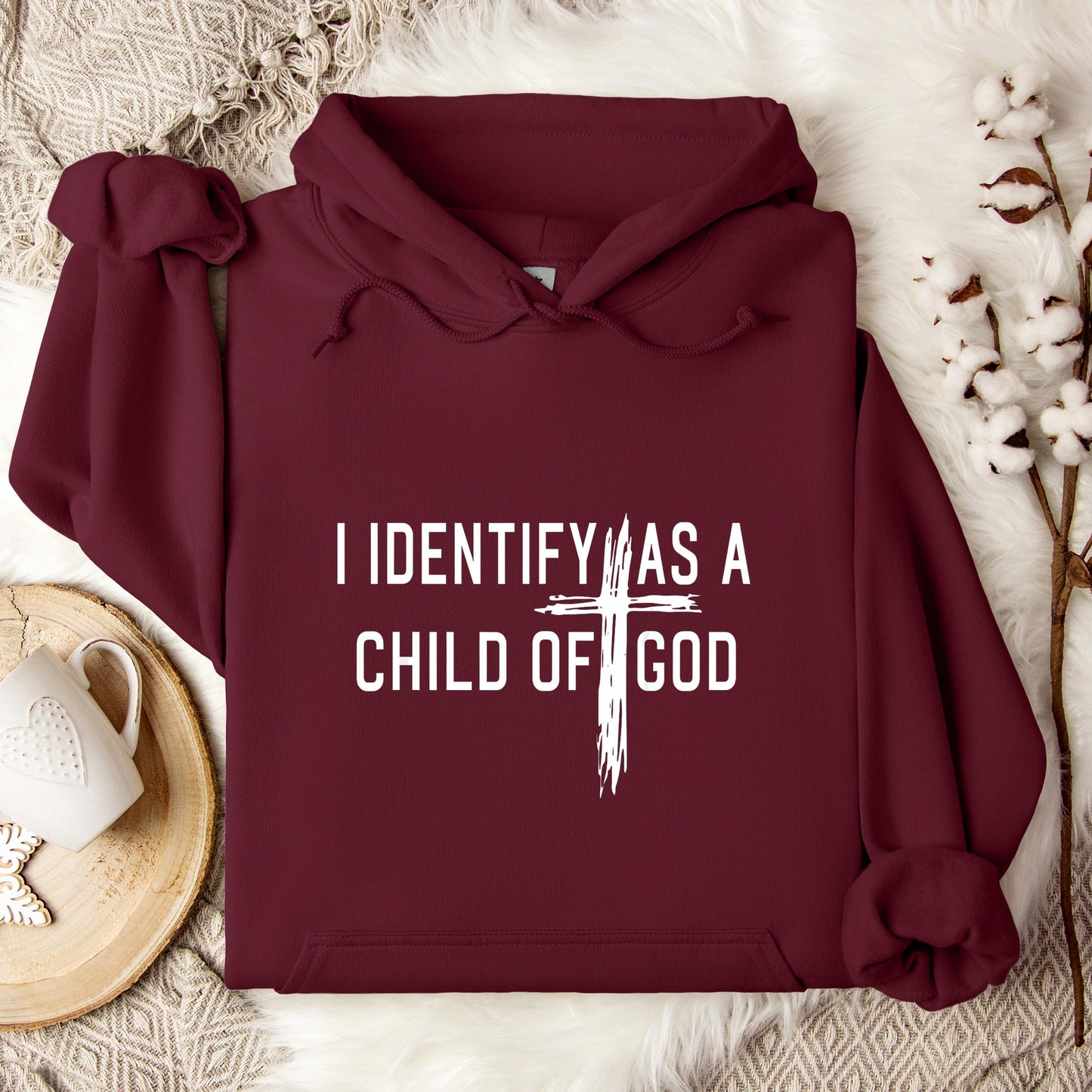I Identify As A Child Of God 04 Hoodie