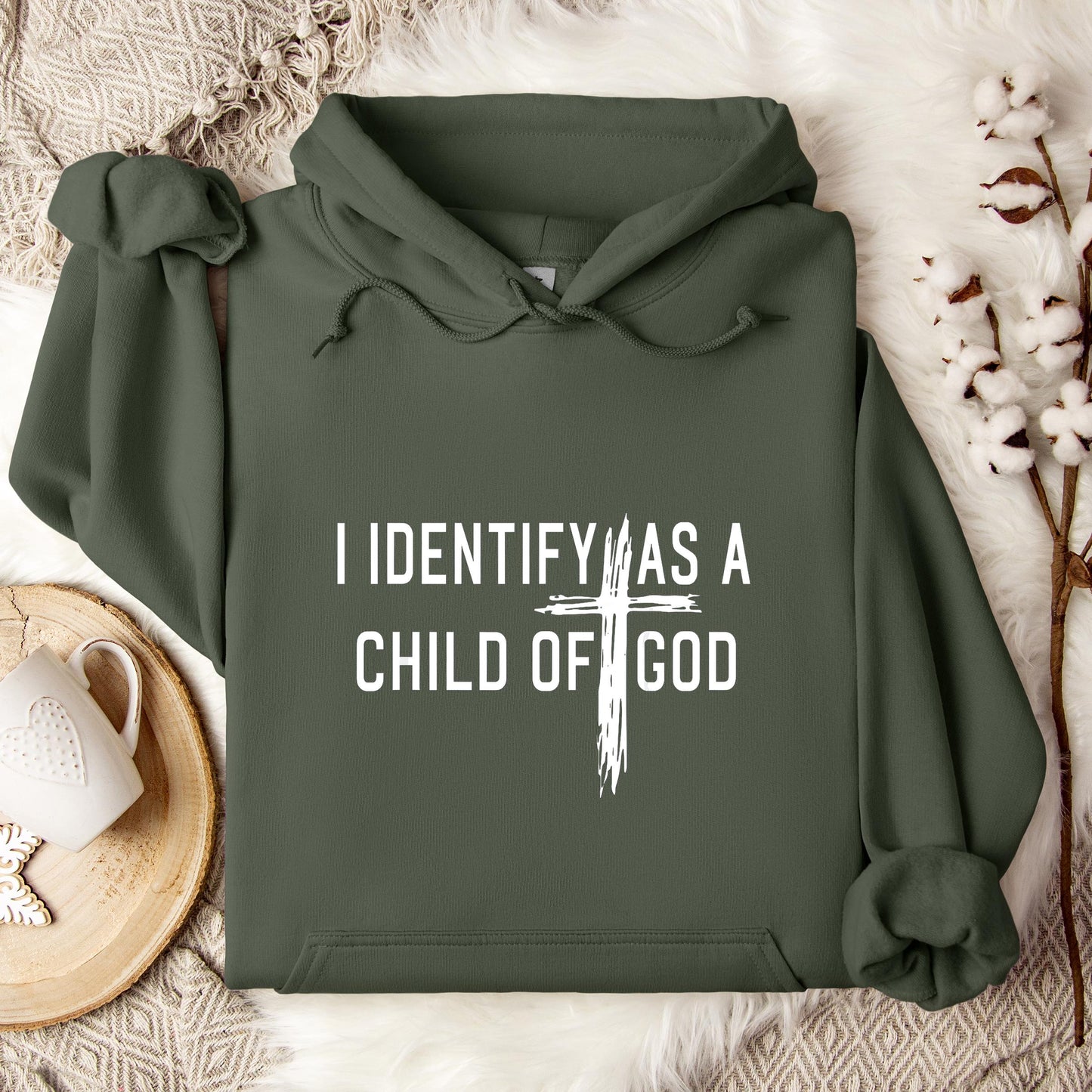 I Identify As A Child Of God 04 Hoodie
